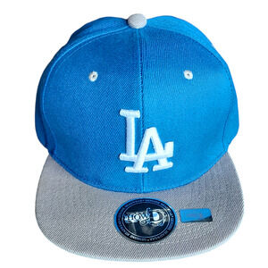 LA Los Angeles Dodgers HowD Snapback Baseball Hat Embroidered Letters One Size